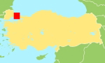 イスタンブールの位置