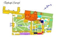 トプカプ宮殿平面図